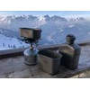 Origin Outdoors stovyklavimo puodų rinkinys „Titanium“