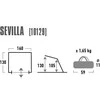 Paplūdimio palapinė High Peak Sevilla, mėlyna-pilka, 10129