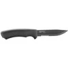 Peilis Morakniv Bushcraft SRT, pusiau dantytas, juodas