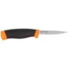 Peilis Morakniv Companion F Heavy Duty, anglies plienas, oranžinis
