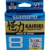 Pintas valas Shimano Kairiki 8, 150m, 0.13mm, 8.2kg, geltonas