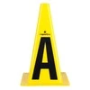 Plastikiniai treniruočių žymekliai inSPORTline Alphabet 23 cm (26vnt.)
