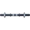 Plastikinis srieginis hantelių strypas su apvadais inSPORTline Plafor 41 cm / 30 mm