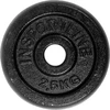 Plieninis svorio diskas inSPORTline Blacksteel 2,5kg