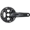 Priekinis žvaigždžių blokas Shimano DEORE FC-M4100-B2 / 2x10 pav. / 36-26T / 175 mm