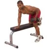 Profesionalus tiesus treniruočių suoliukas Body Solid GFB350