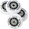 PU 70x24 82A SKAIDRUS (4 vnt.) + ABEC-7 (8 vnt.) RINKINYS NILS EXTREME