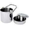 Puodas BasicNature Billy Can Stainless Steel 1.4L