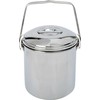 Puodas BasicNature Billy Can Stainless Steel 1.4L