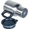Puodelis BasicNature Stainless Steel Auto, 0.45L