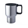 Puodelis BasicNature Stainless Steel Auto, 0.45L