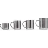 Puodelis BasicNature Stainless Steel Thermo Deluxe Espresso, 0,1 l