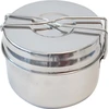 Puodų rinkinys Yate Basic Pot, 3 dalių, nerūdijantis plienas