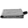 Rankšluostis BasicNature Velour, 120x60cm, pilkas