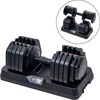 Reguliuojamas vienos rankos hantelis inSPORTline DuraBell® 5–41 kg