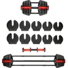 Reguliuojamų hantelių rinkinys 2 viename SGR40 PRO 40 kg HMS