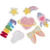 Replacement Badges for inSPORTline Children’s Inline Skates Labelo – 14 Pcs.