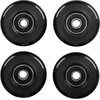 Replacement Platform Wheels for the inSPORTline Oquiler Pilates Reformer, 4-Piece Set (Horizontal)