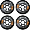 Ratukai riedučiams K2 Bolt 100mm - 4vnt.