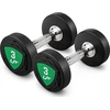 Rinkinys hantli stałych poliuretanowych 1-10kg (skok co 1kg) 110 kg -UpForm