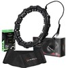 RINKINYS HULA HOOP HHW11 Juodas SU SVORIU + LIEMENS ATRAMA BR163 Juodas PLIUS DYDIS HMS