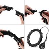 RINKINYS HULA HOOP HHW11 Juodas SU SVORIU + LIEMENS ATRAMA BR163 Juodas PLIUS DYDIS HMS