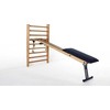 Treniruoklis gimnastikos sienelei NOHrD CombiTrainer Walnut