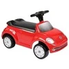 Roll Play Vaikiškas stumdomas automobilis RollPlay VW Beetle Foot-To-Floor, raudonas