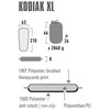 Savaime prisipučiantis kilimėlis High Peak Kodiak XL, juodas, 210 x 63 x 8 cm, 41131