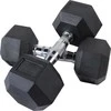 Šešiakampiai hanteliai inSPORTline Hexclusive 15 kg