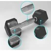 Šešiakampiai hanteliai inSPORTline Hexclusive 4kg