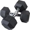 Šešiakampiai hanteliai inSPORTline Hexclusive 30 kg