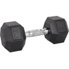 Šešiakampis hantelis inSPORTline HEX 12kg