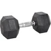 Šešiakampis hantelis inSPORTline HEX 14kg