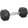 Šešiakampis hantelis inSPORTline Hexsteel 8kg