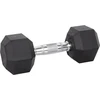 Šešiakampis hantelis inSPORTline Hexsteel 15 kg