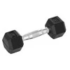 Šešiakampis hantelis inSPORTline Hexsteel 22.5kg