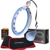 MAGNETINIO HULA HOOP RINKINYS Mėlynas HHM15 SU SVORIU + SKAITIKLIU HMS + LIEMENS ATRAMA BR163 Raudonas