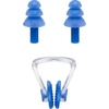 Set of Swimming Earplugs and Nose Clip inSPORTline Pluvian