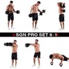 SGN140 (2 DALYS) PRO SET 6IN1 SVARMENŲ RINKINYS 40KG HMS