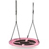 Sodo sūpynės "Erškėčio lizdas" 100cm rožinės spalvos ECOTOYS