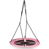 Sodo sūpynės "Erškėčio lizdas" 100cm rožinės spalvos ECOTOYS