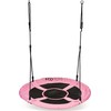 Sodo sūpynės "Erškėčio lizdas" 100cm rožinės spalvos ECOTOYS