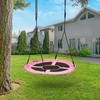 Sodo sūpynės "Erškėčio lizdas" 100cm rožinės spalvos ECOTOYS