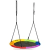 Grandininis pjūklas Sodo sūpynės gandro lizdas 100 cm spalvotos ECOTOYS