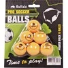 Stalo futbolo kamuoliukai Buffalo Pro, geltoni, 6 vnt.