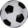 Stalo futbolo kamuoliukas Buffalo, juodas / baltas, 36 mm