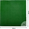 Stiprus grindų kilimėlis inSPORTline Grasteko 100 x 100 x 2 cm