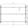 Stovas gimnastikos kamuoliams STR43 HMS