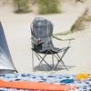 Stovyklavimo kėdė Nils Camp NC3080 pilka-šviesiai žalia